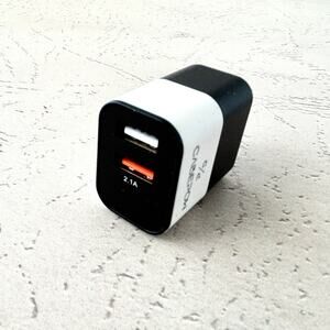 CABEPOW Travel Adapter Charger 5v 2.1Amp Dual Port USB Wall Charger